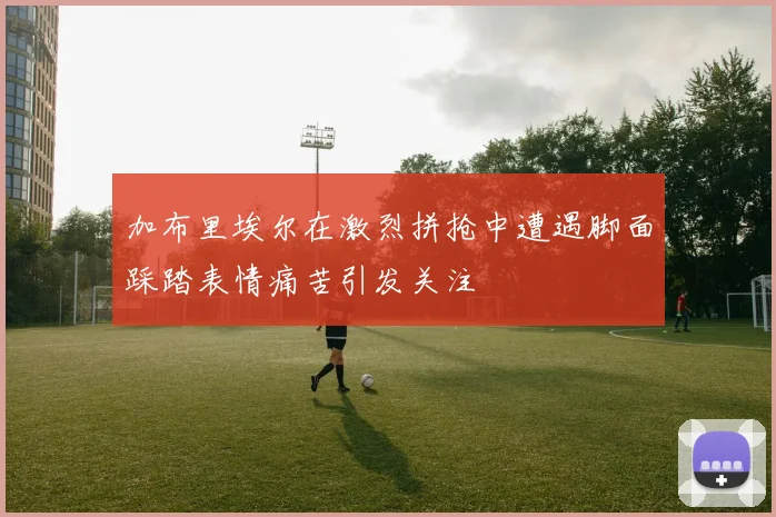 加布里埃尔在激烈拼抢中遭遇脚面踩踏表情痛苦引发关注